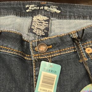 NWT Torrid Dark Blue Denim Jeans